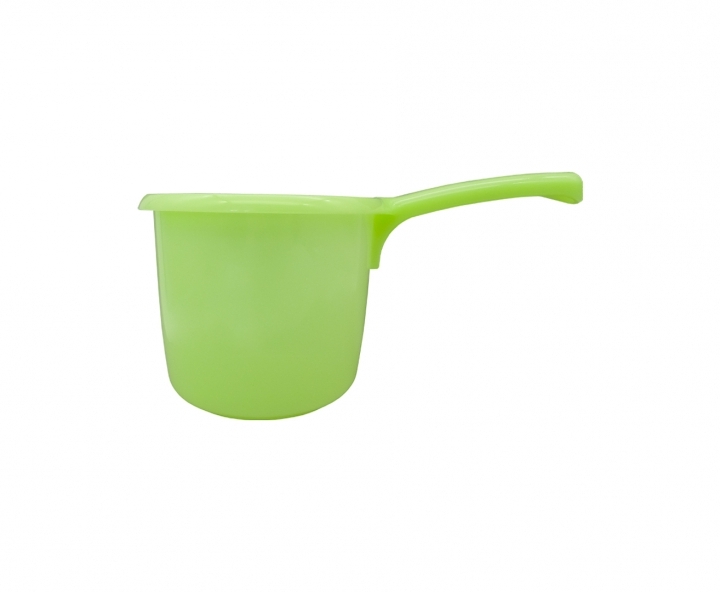 JARRA DE BANO CON MANIJA LEAF VERDE