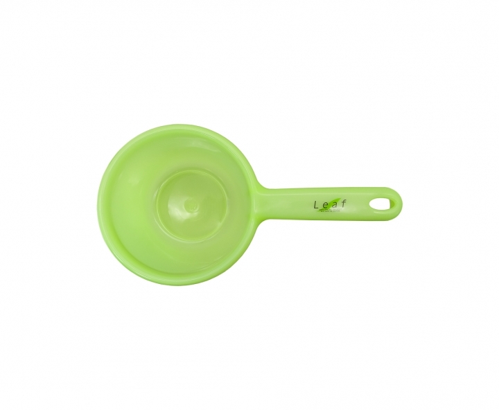 JARRA DE BANO CON MANIJA LEAF VERDE