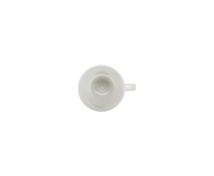 TAZA PLASTICO LEAF CLARO
