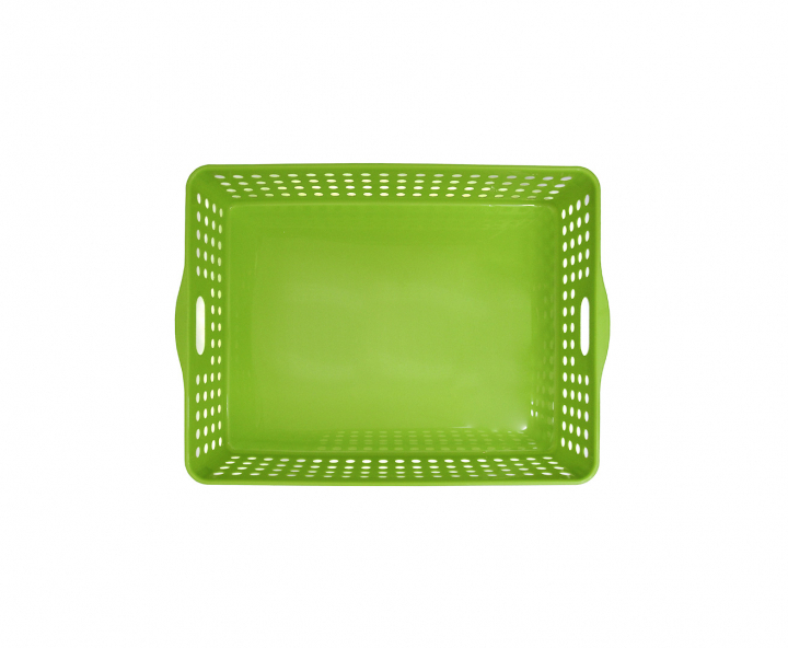 CANASTA PLASTICO A4 VERDE