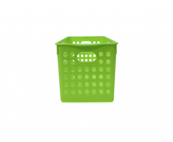 CANASTA PLASTICO FINO VERDE