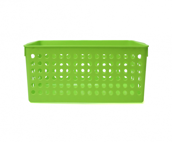 CANASTA PLASTICO FINO VERDE