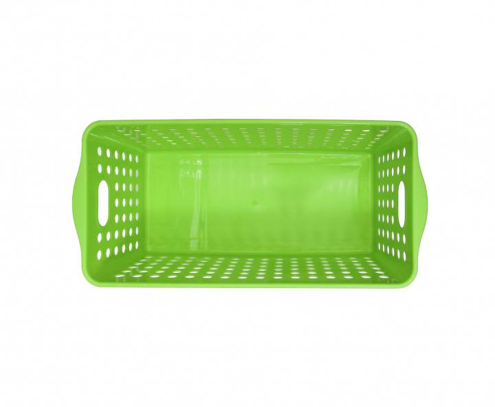 CANASTA PLASTICO FINO VERDE