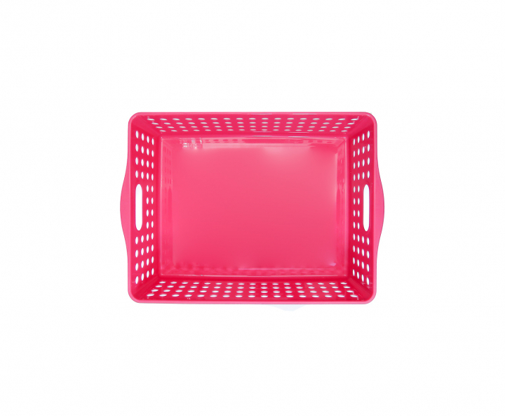 CANASTA PLASTICO B5 ROJO