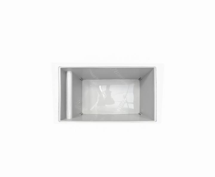 CANASTA PLASTICO BLANCO