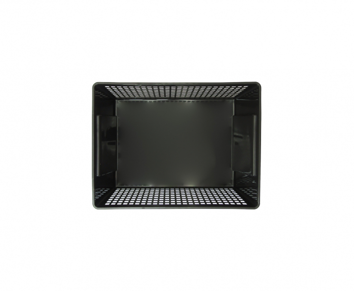 CANASTA PLASTICO NEGRO