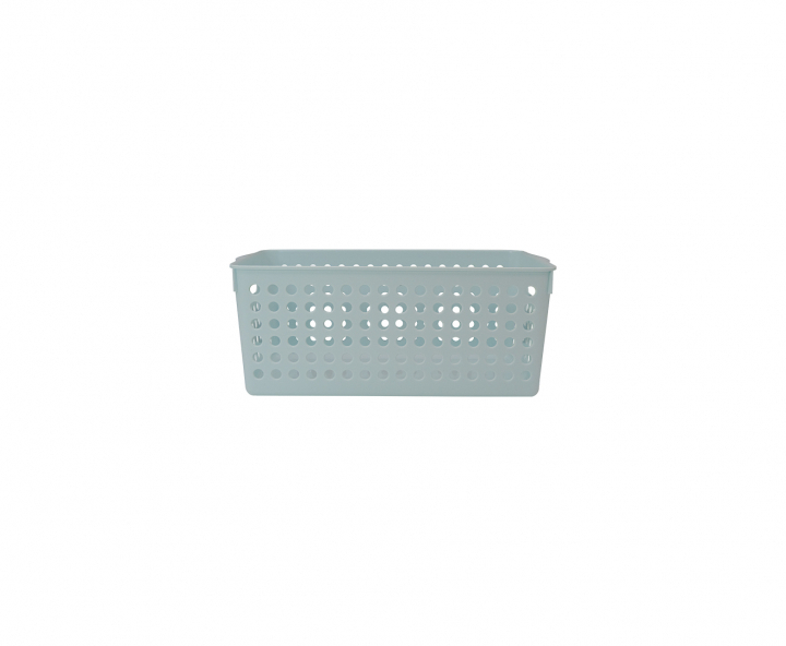 CAJA RECTANGULO (16.6X29.3X11.5CM) CELESTE