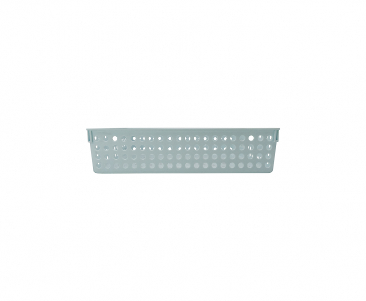 BANDEJA PLASTICA A4 (26.4X35.3X8.1CM) CELESTE