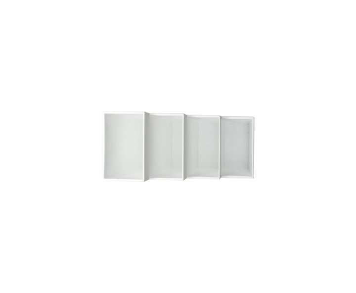 PORTA CONTROL REMOTO (7.4X16.5X10.8CM) BLANCO