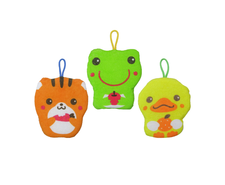 ESPONJA DE BAÑO ANIMALES