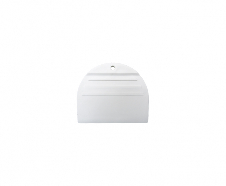RASQUETA PLASTICA DE COCINA BLANCO