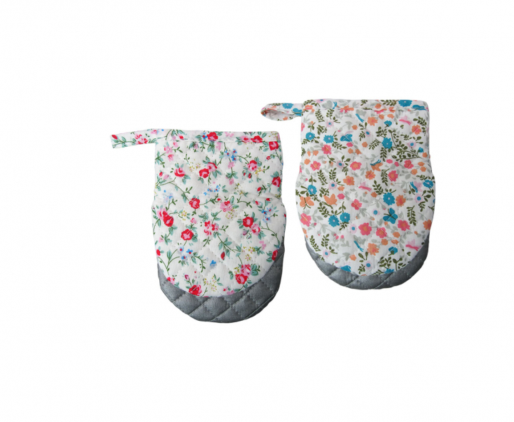 GUANTE DE COCINA FLORAL
