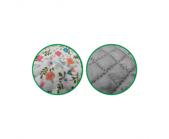 GUANTE DE COCINA FLORAL
