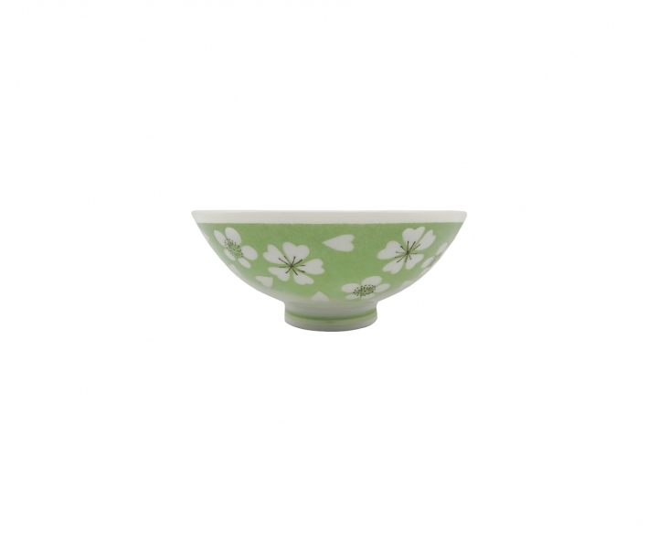 TAZA DE ARROZ HONOKAZAKURA VERDE