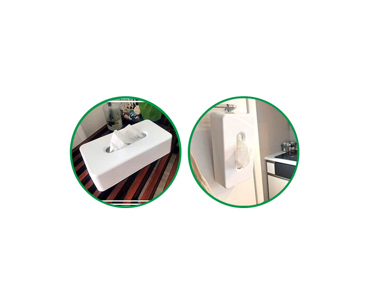 CONTENEDOR DE PAPEL BLANCO