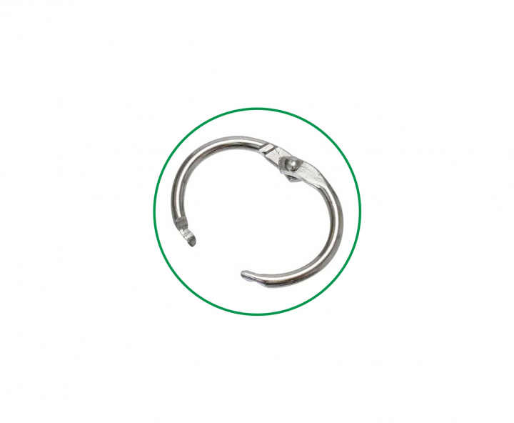 AROS PARA LIBROS 19MM 12P