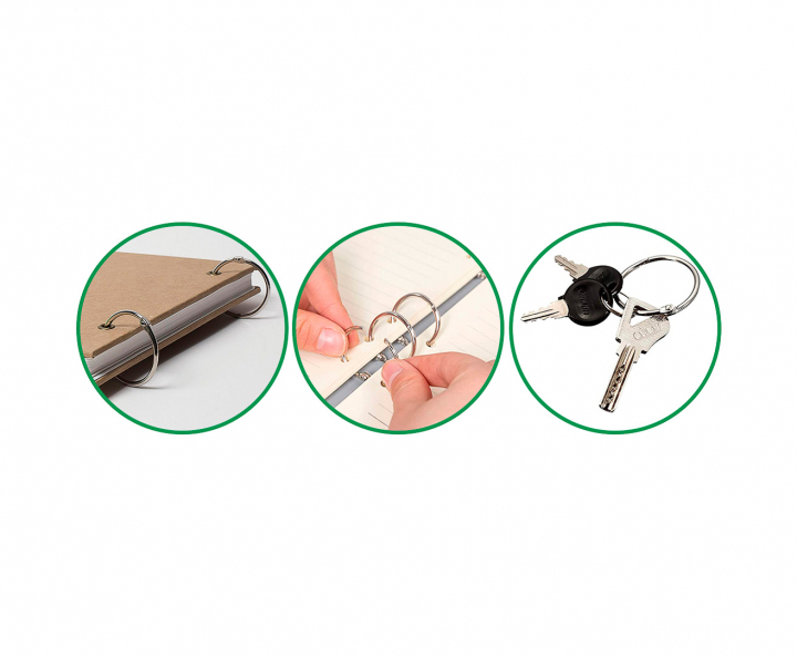 AROS PARA LIBROS 19MM 12P