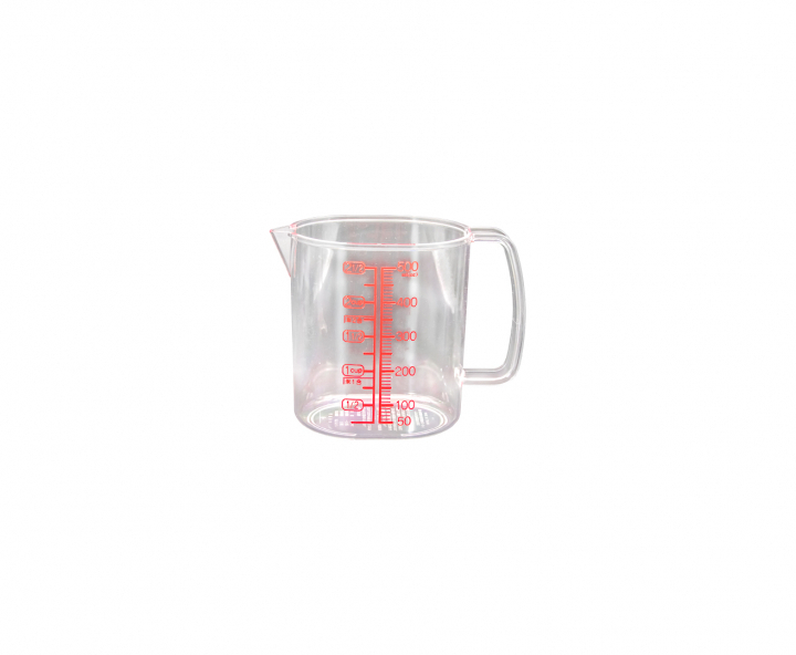 TAZA MEDIDORA (500ML) TRANSP.