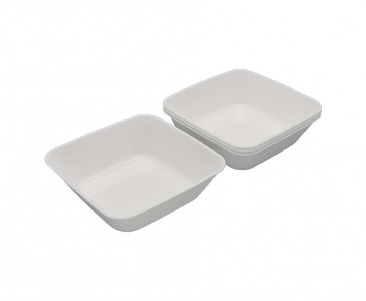 BANDEJA S CUADRADO 4P W