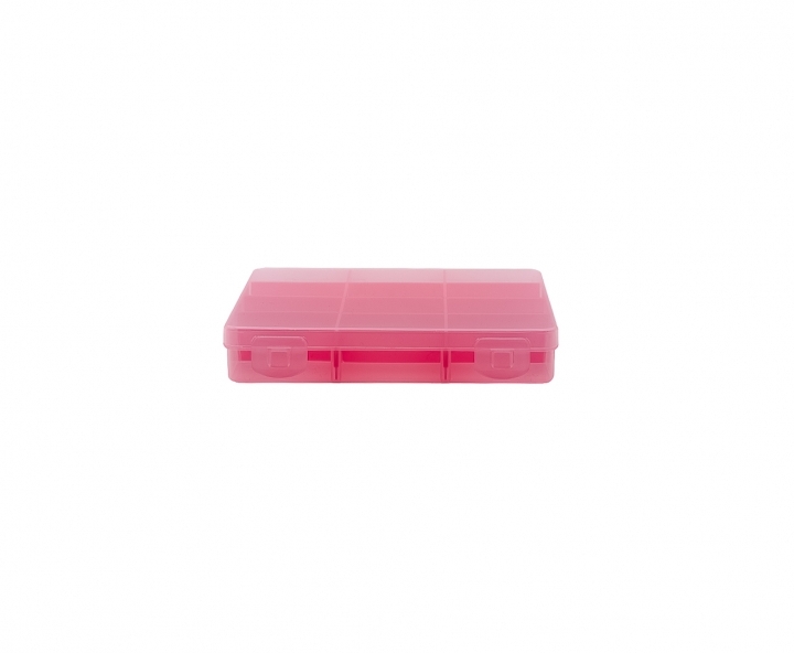 CAJA PLASTICO CRAFT ROSA