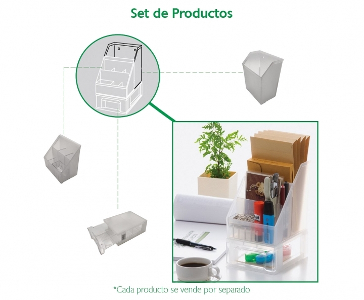 DESK LABO CAJA ORGANIZADOR PULL BOX