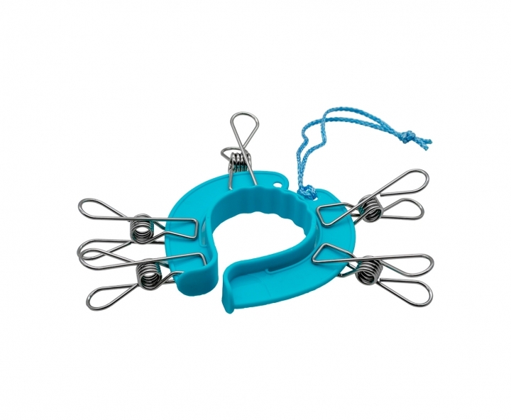 PINZA PARA LAVANDERIA 5P INOX.