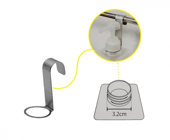 BARRA COLGADOR INOX