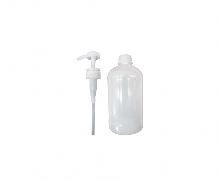 BOTELLA DISPENSER 600 ML TRANSLUCIDO