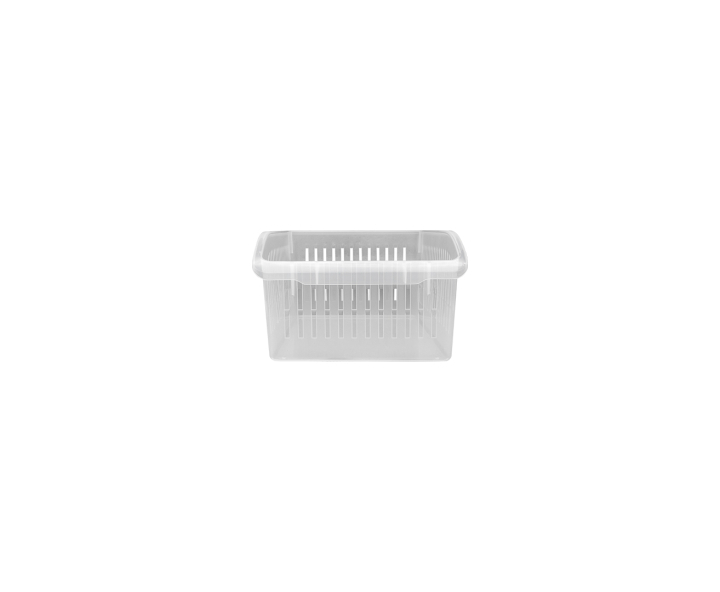 CAJA PLASTICA (19.2X28.2X11.9CM) TRANSP.