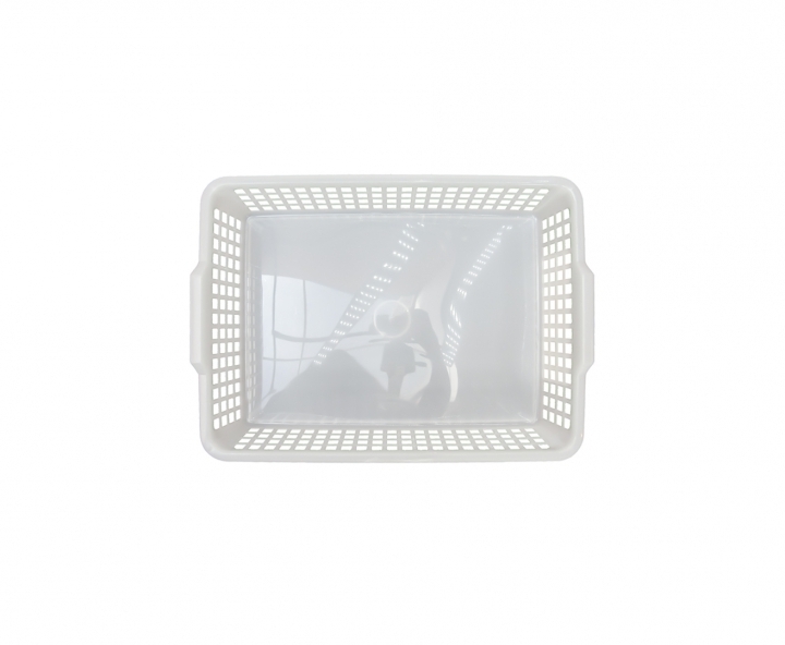 CANASTA PLASTICA A4 BLANCO