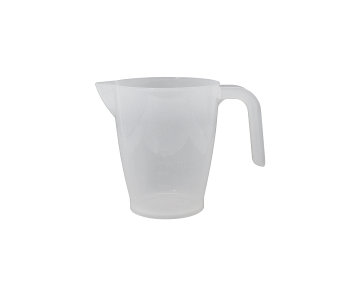 JARRA MEDIDORA PLASTICA (1L) BLANCO
