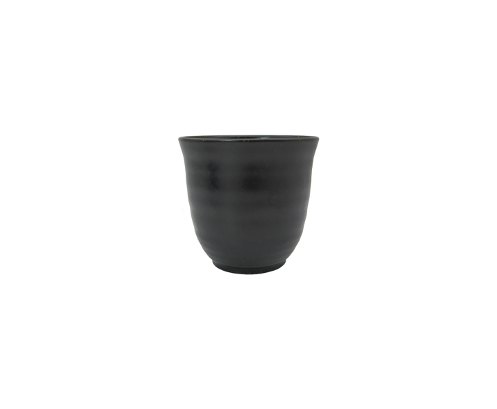 TAZA CERAMICA (8.7X8CM) NEGRO