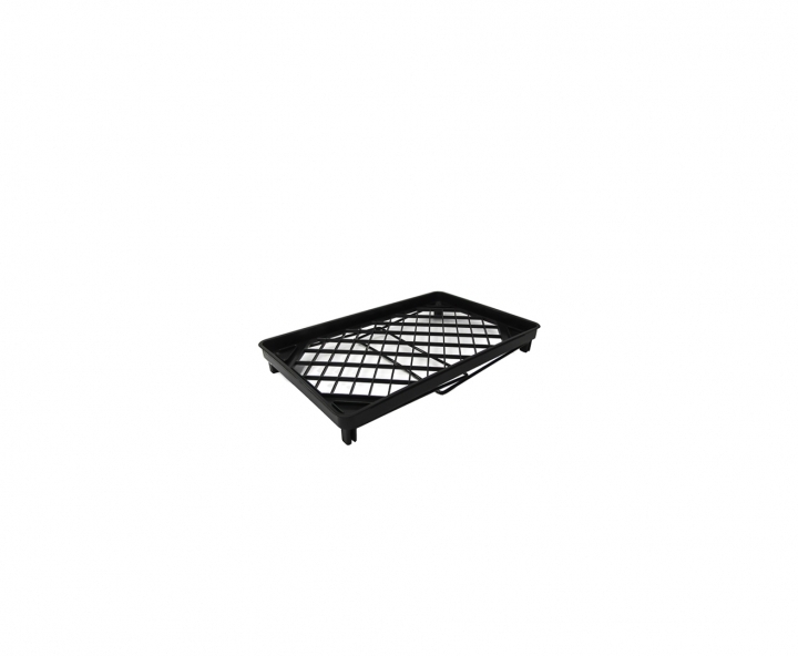 ESTANTE APILABLE DE COCINA (32X20X19CM) NEGRO
