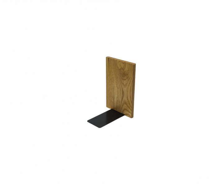 SUJETA LIBROS TIPO MADERA CREMA