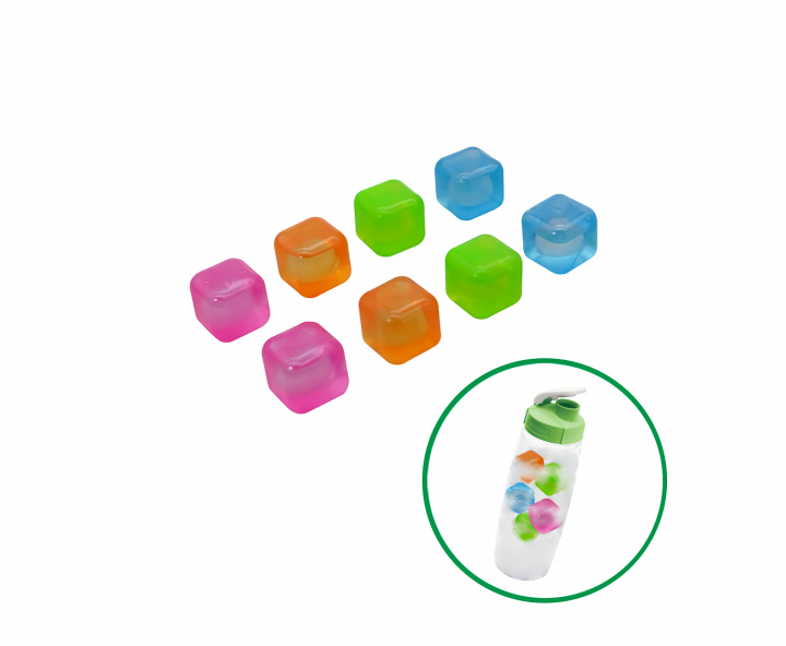 CUBO DE HIELO CUADRADO 8P