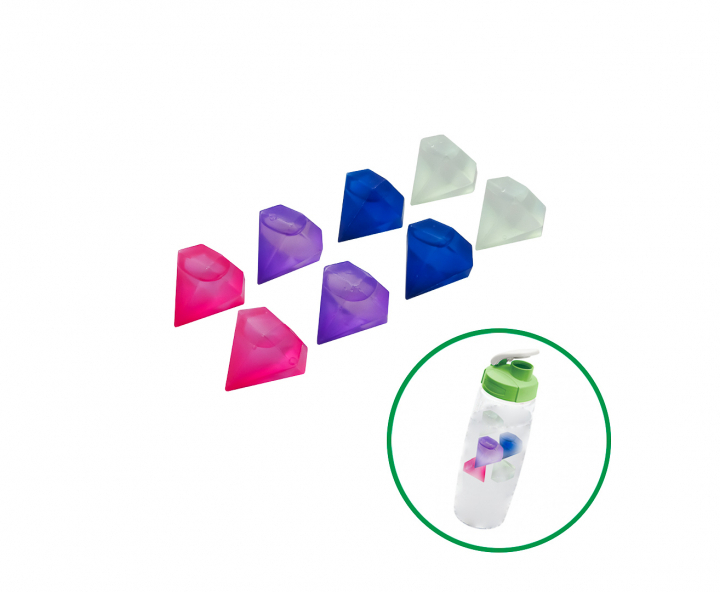 CUBOS DE HIELO DIAMANTES 8P