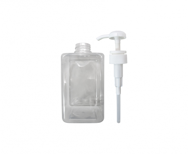 BOTELLA DISPENSER 600 ML TRANSP.