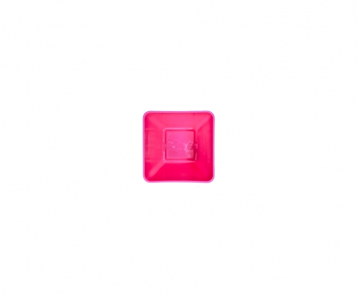 MACETA CUADRADO (8X8X8CM) FUCSIA
