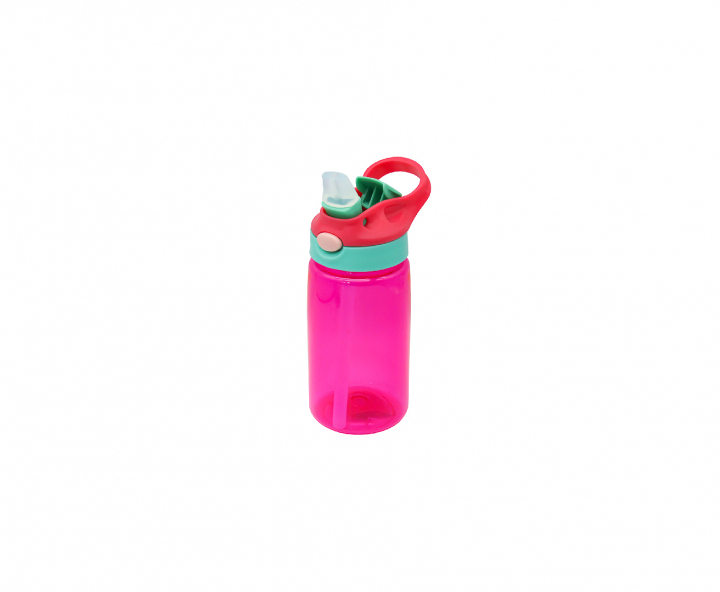 HOPPY PLASTICO (400ML) TRANSP./ROSADO