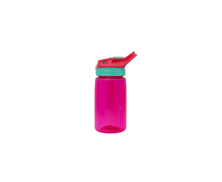 HOPPY PLASTICO (400ML) TRANSP./ROSADO