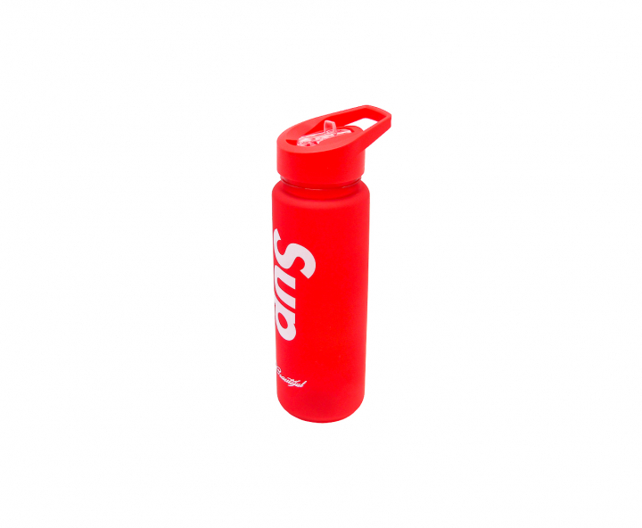 HOPPY PLASTICO (700ML) TRANSP./ROJO