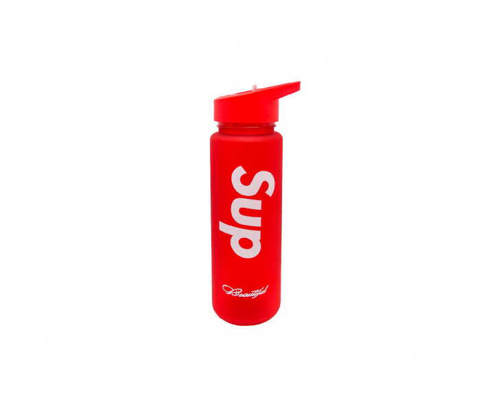 HOPPY PLASTICO (700ML) TRANSP./ROJO