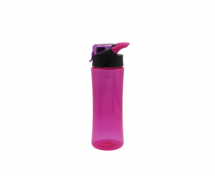 HOPPY PLASTICO (550ML) TRANSP./ROSADO