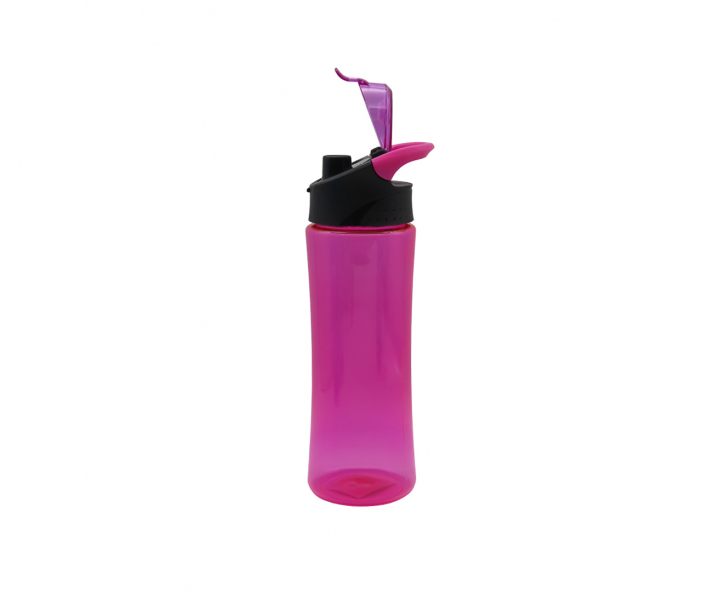 HOPPY PLASTICO (550ML) TRANSP./ROSADO