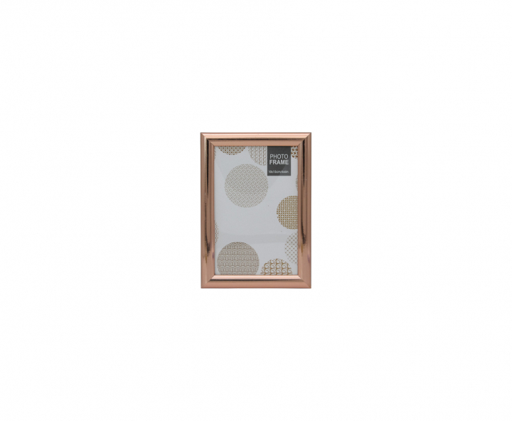 PORTA RETRATO RECTANGULO (12X17CM) ROSA DORADO