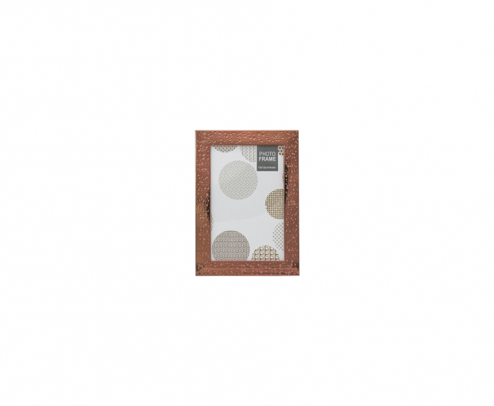 PORTA RETRATO RECTANGULO (12.5X17.5CM) ROSA DORADO