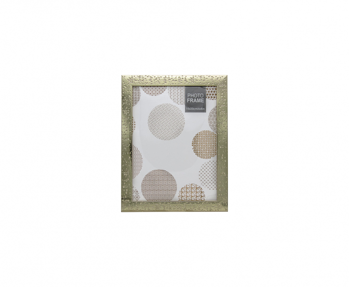 PORTA RETRATO RECTANGULO (17.5X22.5CM) DORADO