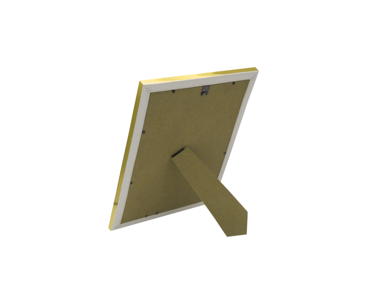 PORTA RETRATO RECTANGULO (18X23x1.5) BLANCO/DORADO