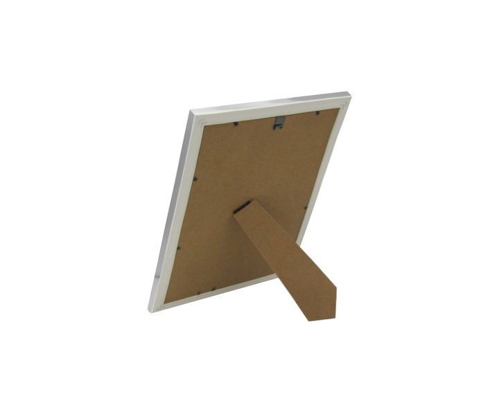PORTA RETRATO RECTANGULO (18X23x1.5) BLANCO/PLATEADO