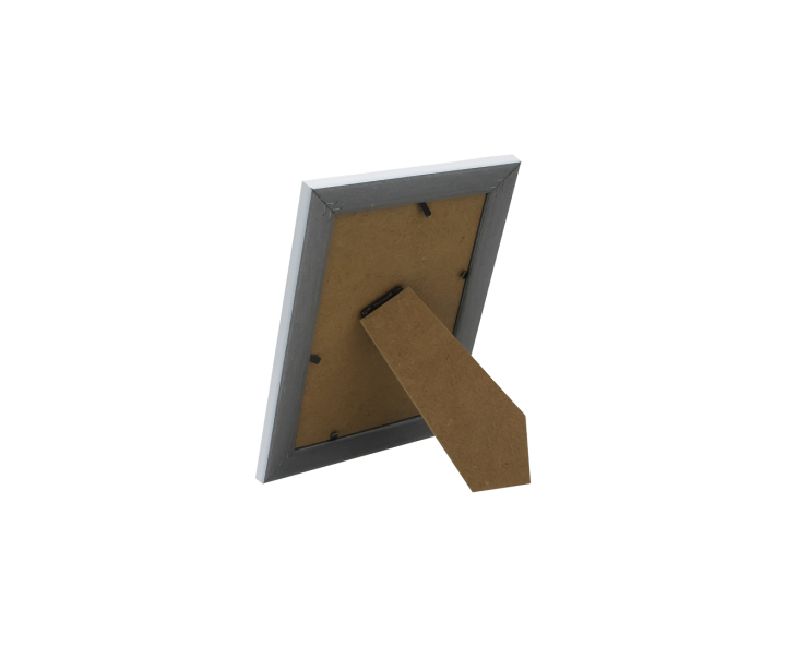 PORTA RETRATO RECTANGULO (13.5X18.5X1) DORADO/BLANCO
